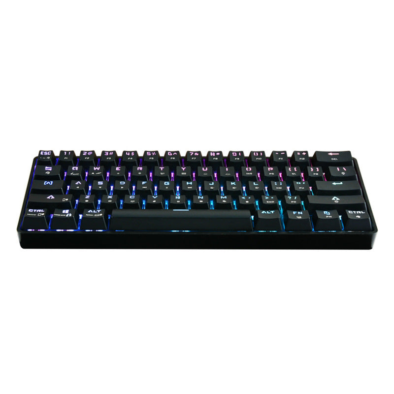 Wireless Bluetooth Mechanical Keyboard – Colorful PBT Keycaps, Compact Design, Compatible with PC, Laptop & Tablet - SUN SHINE STORE