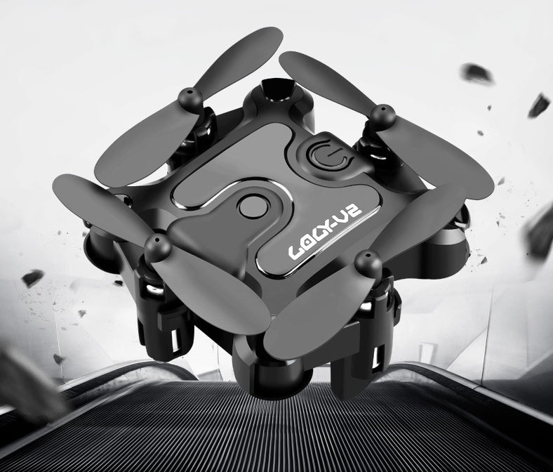 New Mini Folding Drone with HD Camera – Compact Quadcopter Toy for Kids (14+), USB Charging, Real-Time WiFi Transmission, 360° Flip & One-Key Return