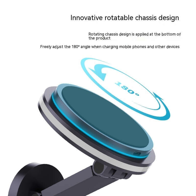 Magnetic Folding Wireless Charging Bracket – Universal Stand for Apple Devices - SUN SHINE STORE