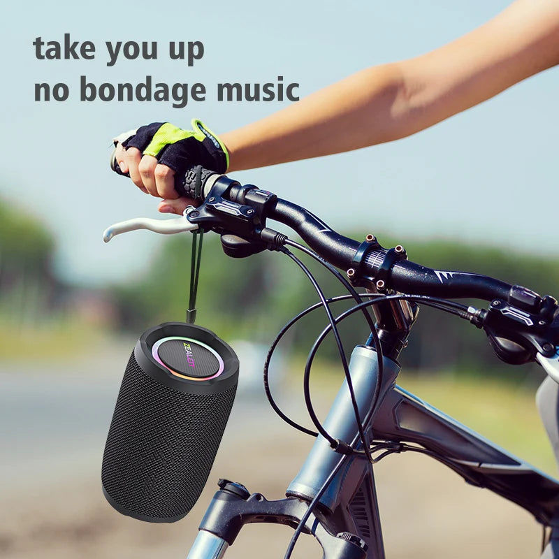 ZEALOT S49 Bluetooth Speaker – 20W Loud Sound, IPX7 Waterproof, 10H Playtime