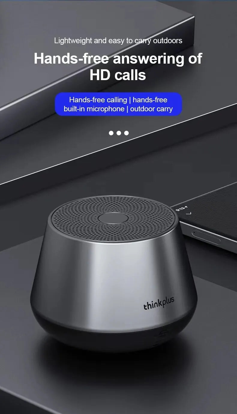 Original Lenovo K3 Pro Bluetooth Speaker – Deep Bass, Big Sound, Portable Outdoor Wireless Speaker