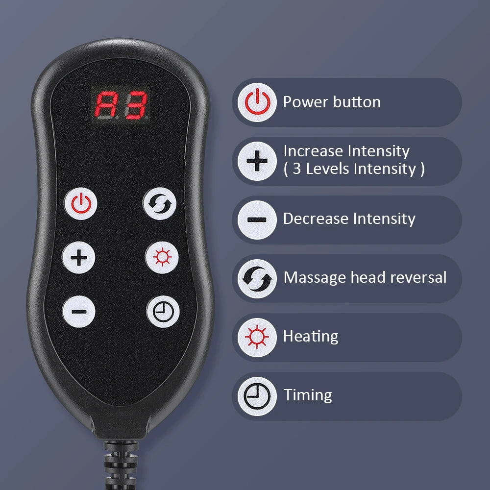 2 in 1 Shiatsu Foot Massager with Heat for Plantar Fasciitis Feet and Calf Massager Machine for Tired Muscles Relief - SUN SHINE STORE