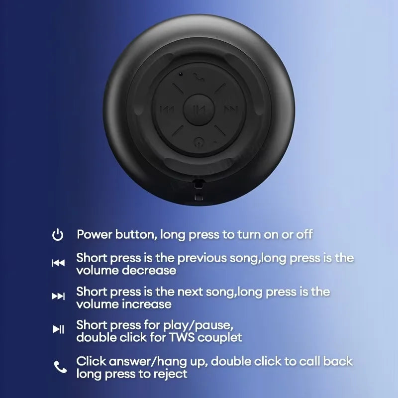 Original Lenovo K3 Pro Bluetooth Speaker – Deep Bass, Big Sound, Portable Outdoor Wireless Speaker