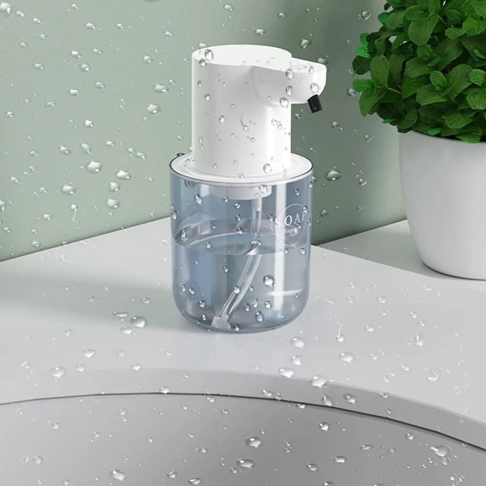 400ml Automatic Foam/Gel Soap Dispenser Rechargeable Infrared Sensor Electric Sanitizer Dispenser 4 Gears Foaming Soap Dispenser - SUN SHINE STORE