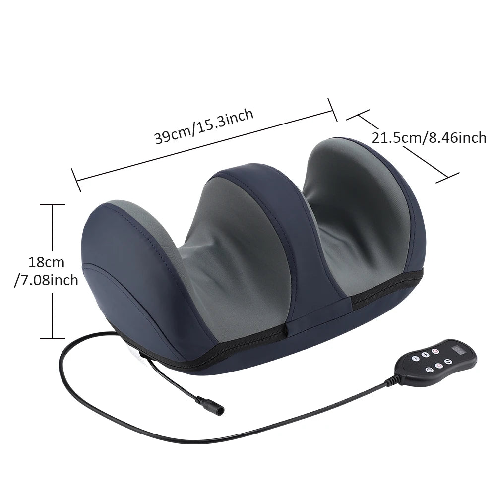 2 in 1 Shiatsu Foot Massager with Heat for Plantar Fasciitis Feet and Calf Massager Machine for Tired Muscles Relief - SUN SHINE STORE