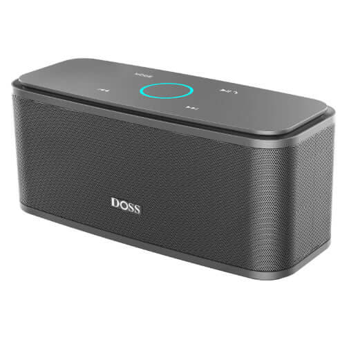 DOSS SoundBox Bluetooth Speaker – 12W Power, 20-Hour Playtime