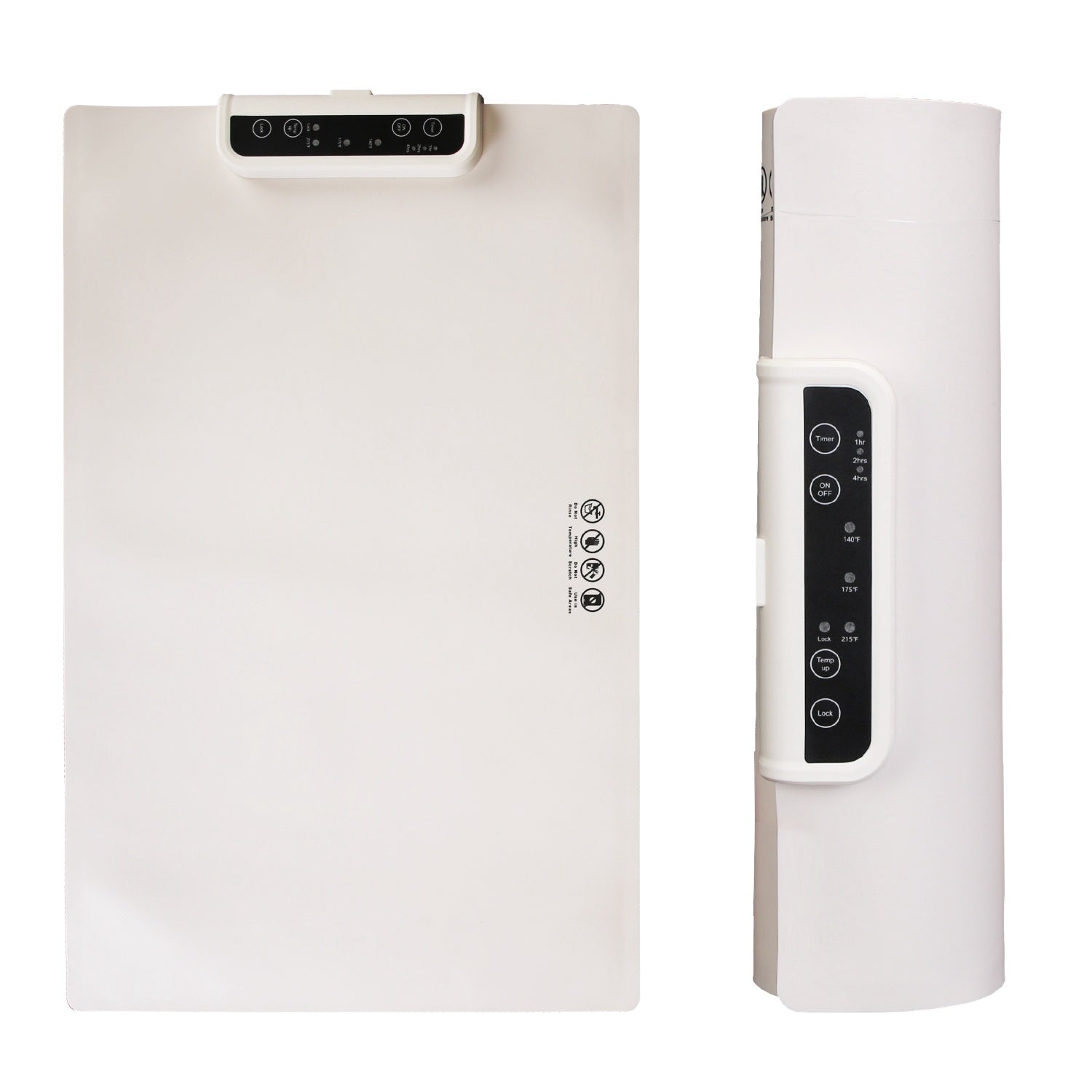 Electric Warming Tray Smart Food Warmer Roll Up Heating Pad With Adjustable Temperature Control 3 Auto Timer Settings - SUN SHINE STORE