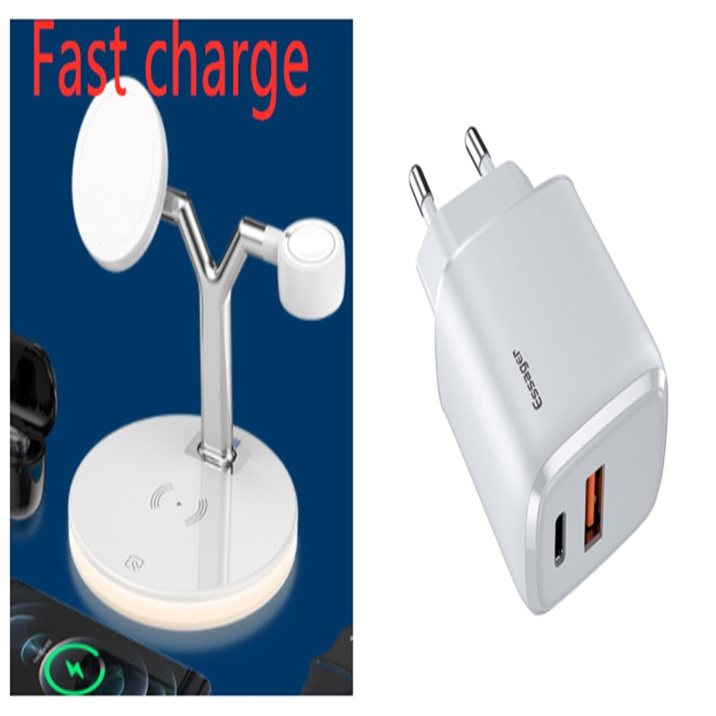 Magsafe Wireless Charger 3 in 1 fast charging station Compatible with Apple