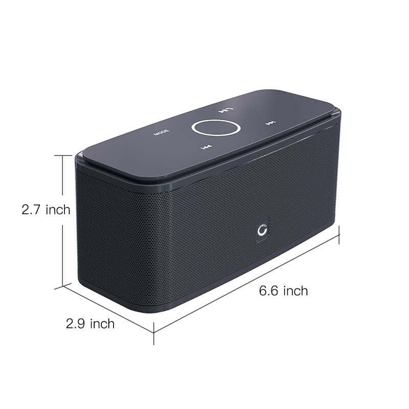 DOSS SoundBox Bluetooth Speaker – 12W Power, 20-Hour Playtime