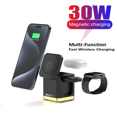 30W Wireless Charger Station – MagSafe Charging Station for iPhone