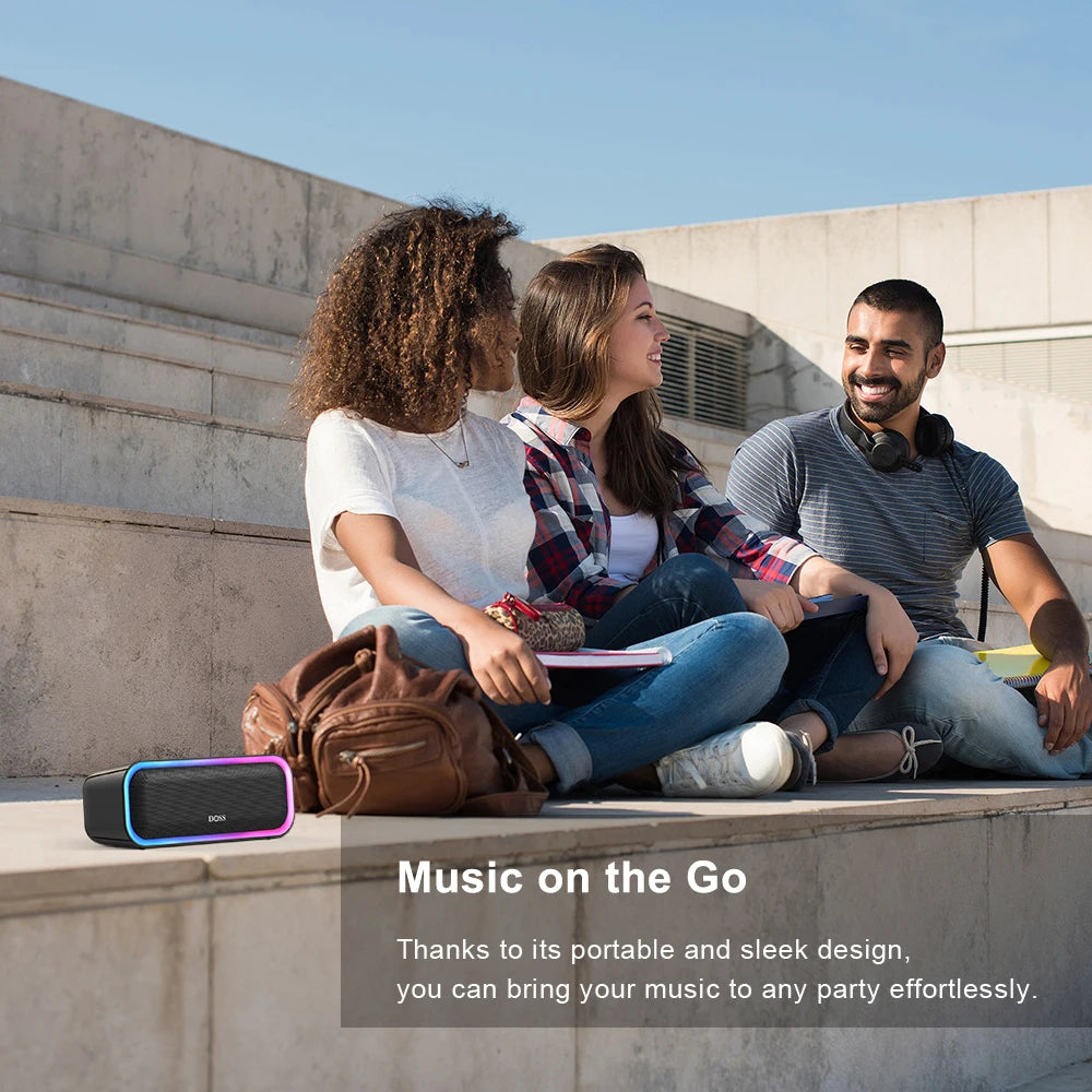 DOSS Bluetooth 5.0 Speaker Powerful 20W