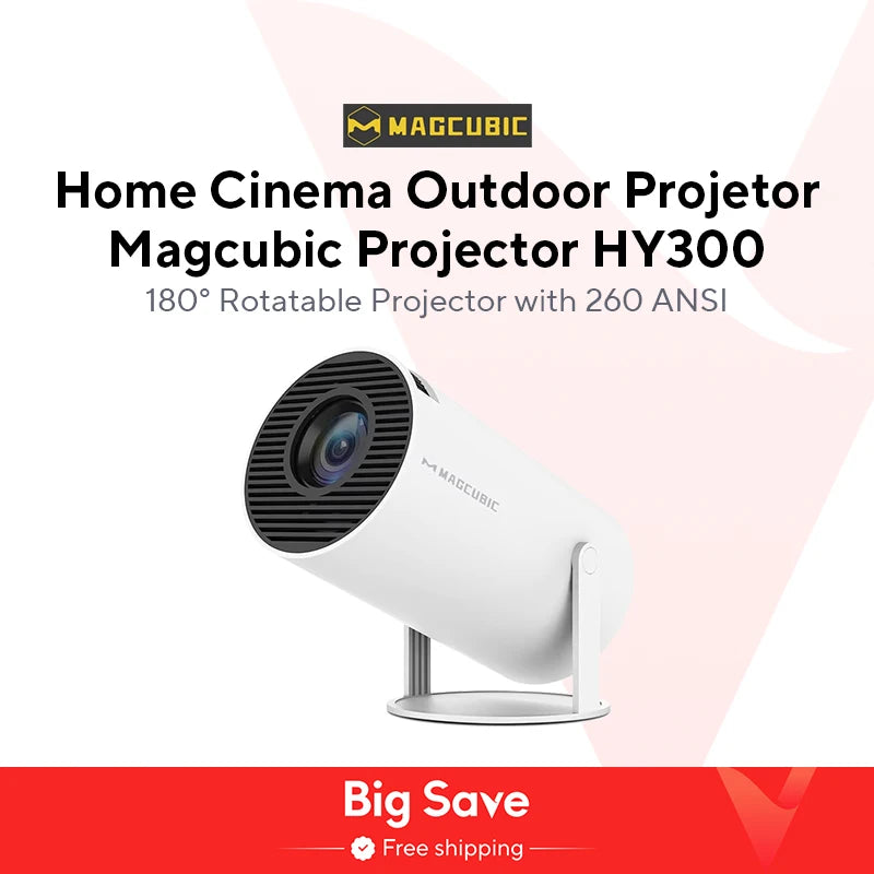 Magcubic HY300 Pro 4K Android Projector 