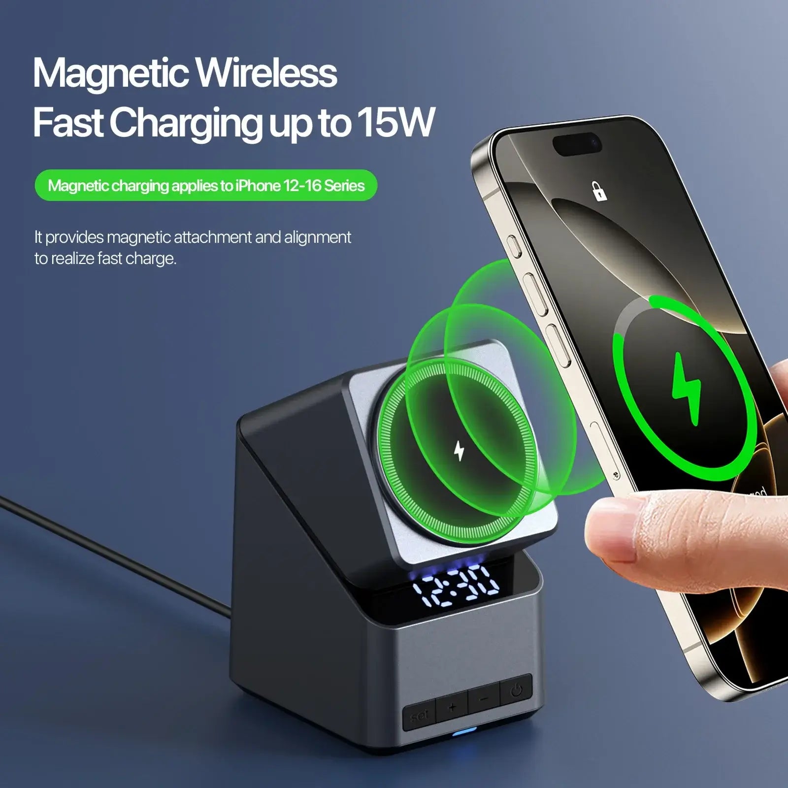 Magnetic 4-in-1 Wireless Charger