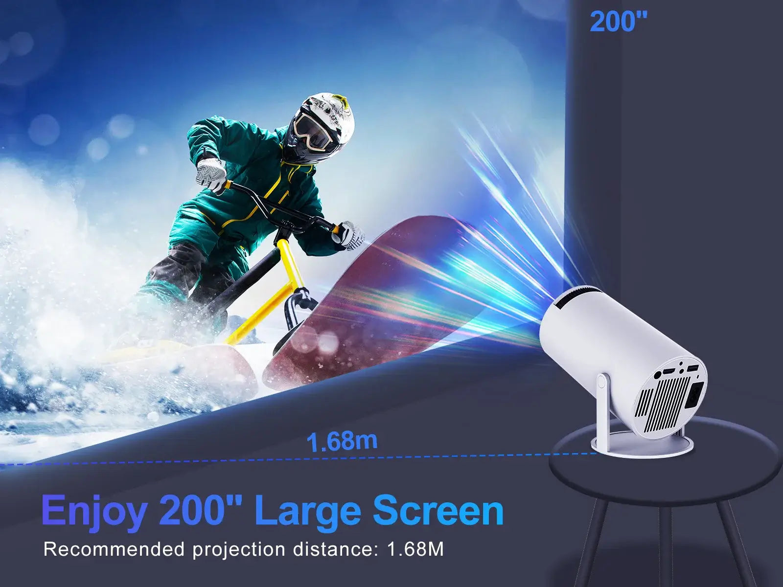 Magcubic HY300 Pro Projector 200 ANSI 