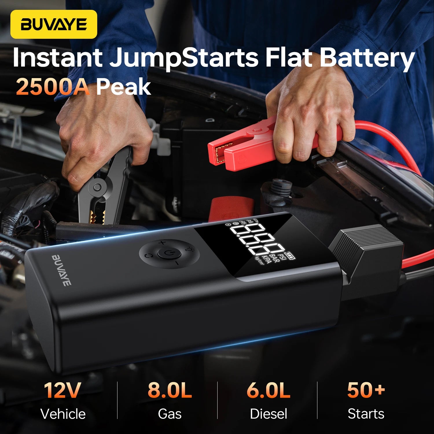 Jump Starter 2500A 