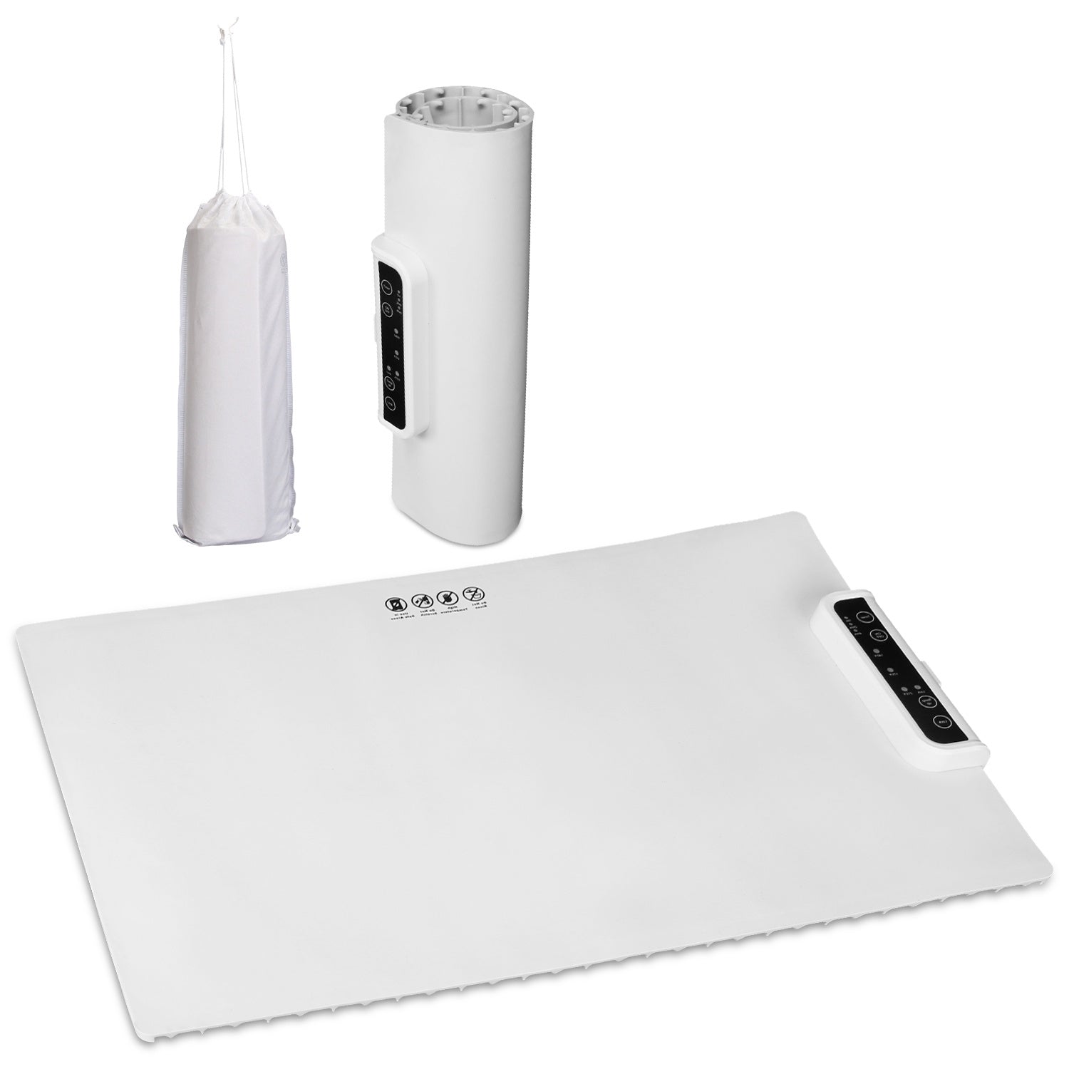 Electric Warming Tray Smart Food Warmer Roll Up Heating Pad With Adjustable Temperature Control 3 Auto Timer Settings - SUN SHINE STORE