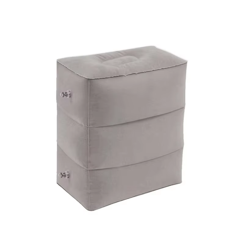 Inflatable Travel Foot Rest Pillow – Adjustable 3-Layer Leg Cushion for Airplane, Office & Car - SUN SHINE STORE